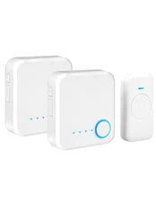 Wireless Doorbell, Waterproof Door Bell with 60 Chimes, 5 Volume Levels & Mut...