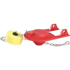 Korky Plus 2 In. Rubber Adjustable Flapper with Float and Chain 2004BP Korky