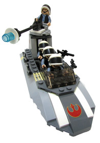 Lego 7668 Star Wars Rebel Scout Speeder Comp. w/ Instructions & 4 Minifigures