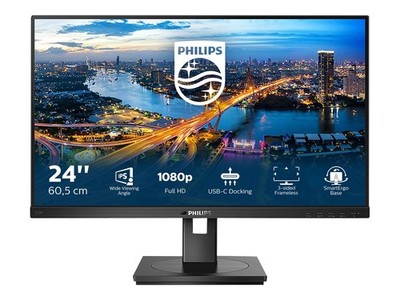 Philips B Line 243B1 LED-Monitor 61 cm 24'' 23.8'' sichtbar 1920 x 1080 Full HD