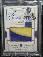 2023 Panini National Treasures - Rpa Puka Nacua #183 /99 (au Mem Rc) Rams