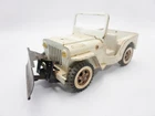 Vintage 1960's pressed steel tonka AA jeep/truck wrecker with plow made in USA