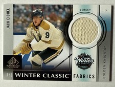 JACK EICHEL 2024-25 SP Game Used JERSEY NHL Winter Classic Fabrics 2024 #WCF-8 !