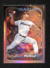 2024 Topps Update Series - Roddery Munoz #US322 Rainbow Foil (RC)