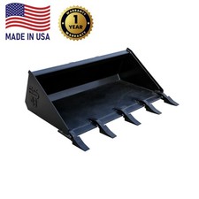 48″ Toro Dingo MINI SKID HEAVY DUTY Tooth Bucket MADE IN USA WE SHIP INTL