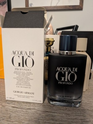 Acqua Di Gio Profondo 2024 Edp 100ml New Plain Box Free Shipping