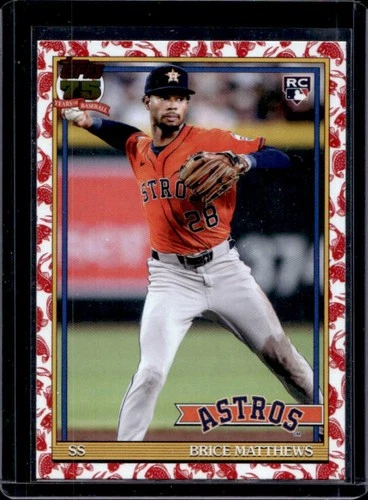 2026 Topps Series 1 Brice Matthews Base (RAW)