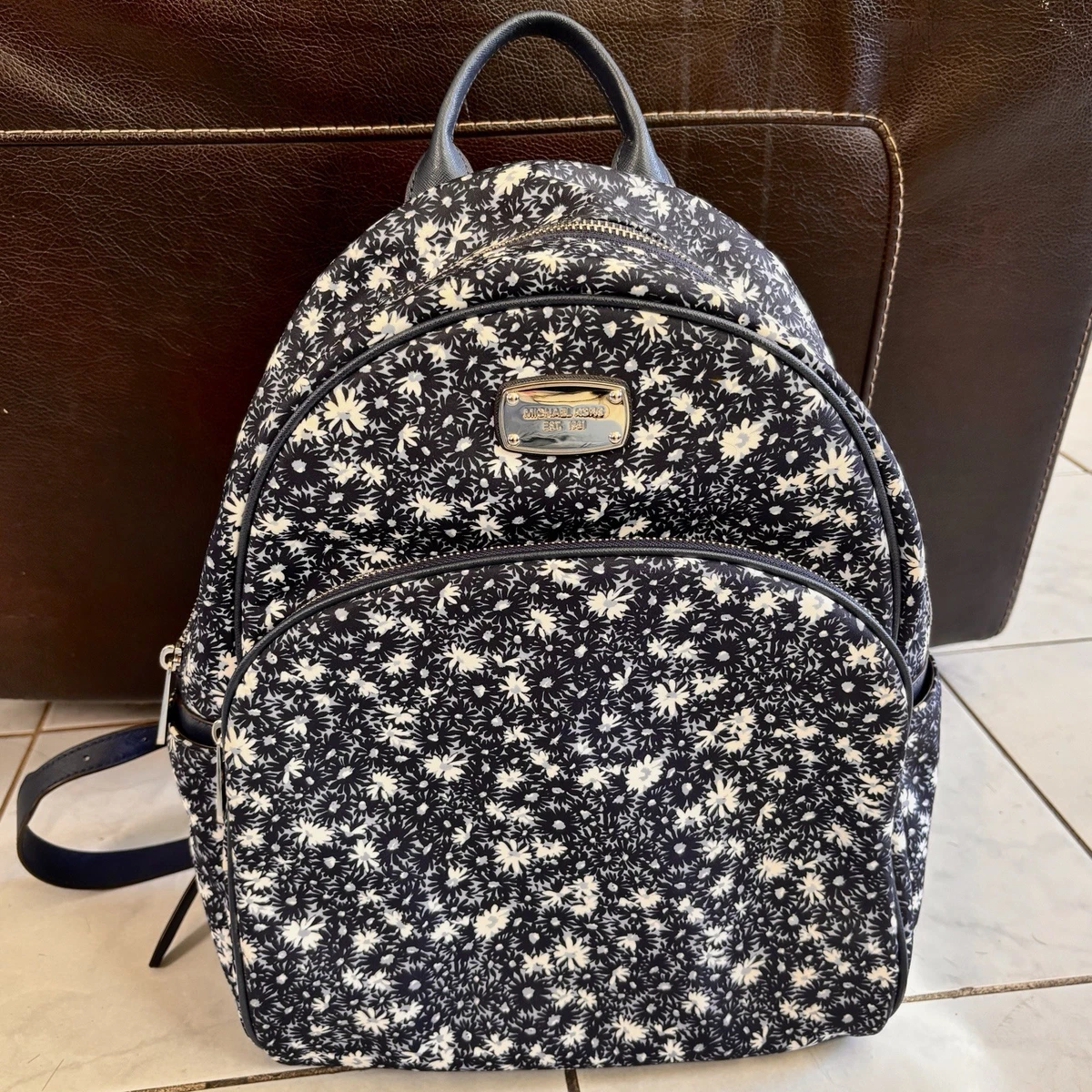 blue floral michael kors mini backpack Michael Kors Backpack Floral Bags & Handbags for Women for sale