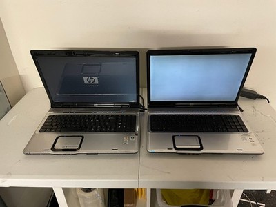 Lot of 2 HP Pavilion DV9000 Laptop -- For Parts or Repair
