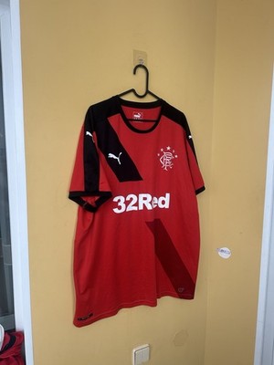 Rangers 2015 - 2016 Away football shirt jersey Puma size XXL Red