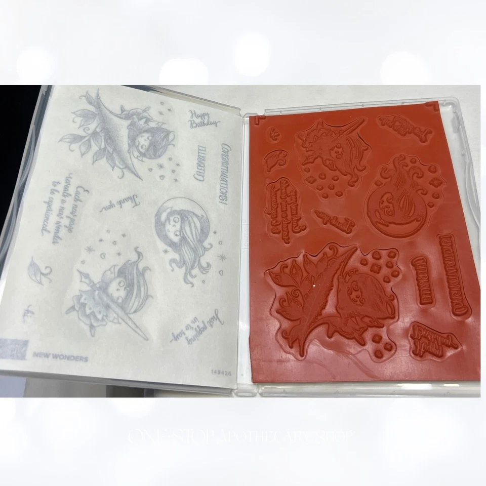 Estampillas de goma de hadas FAIRY WONDERS para estampar Foto 2 de 2