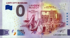 Zero Euro Note - 0 Euro - Finland - Lahti City Museums 2025-1