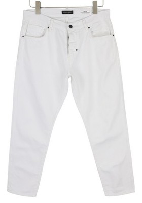 Antony Morato Argon Men's Jeans W30 White Denim Slim Fit Ankle Button Fly