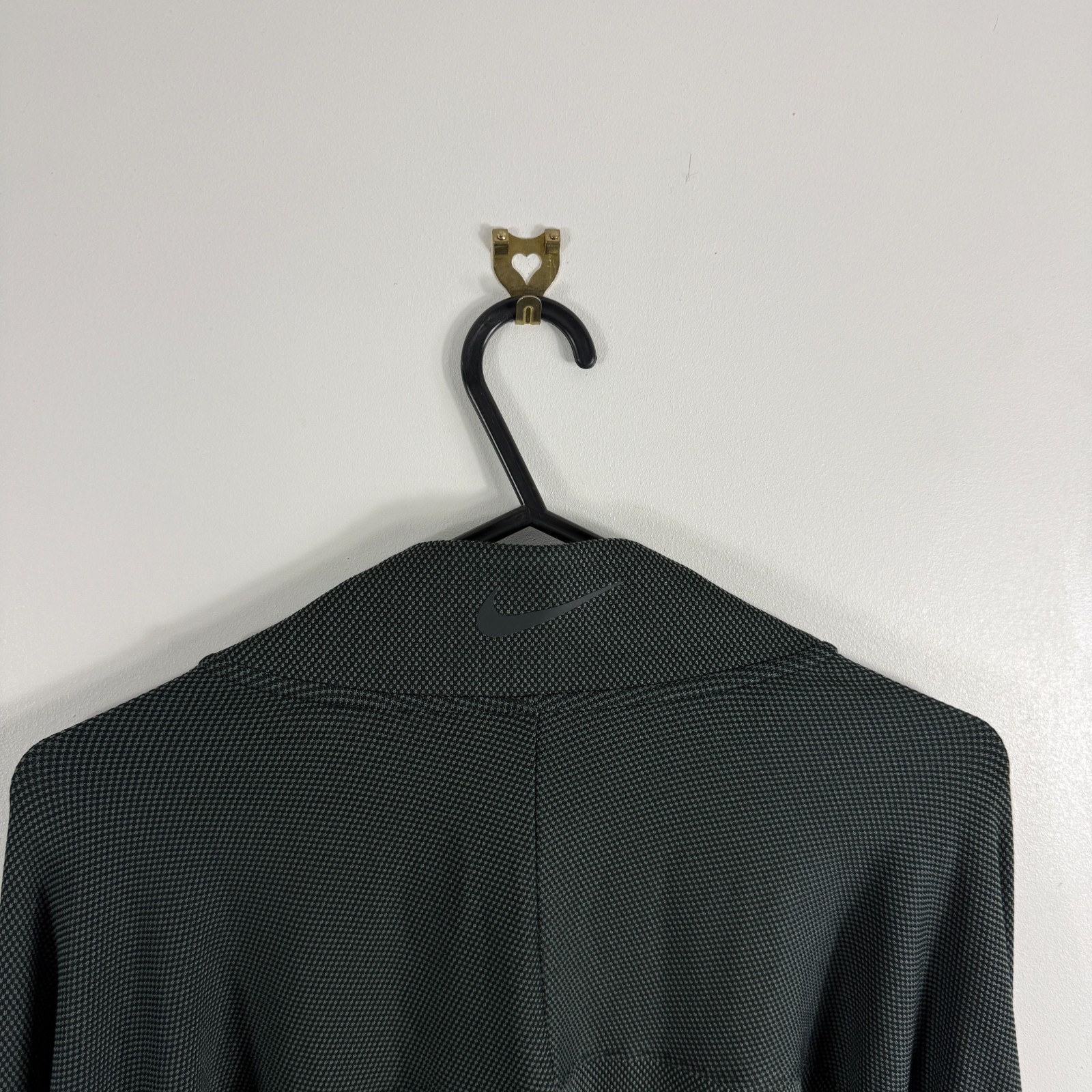 Vintage Nike Golf Dri-FIT Dark Grey Size Medium Quarter Zip Golf Top Sweatshirt image 8