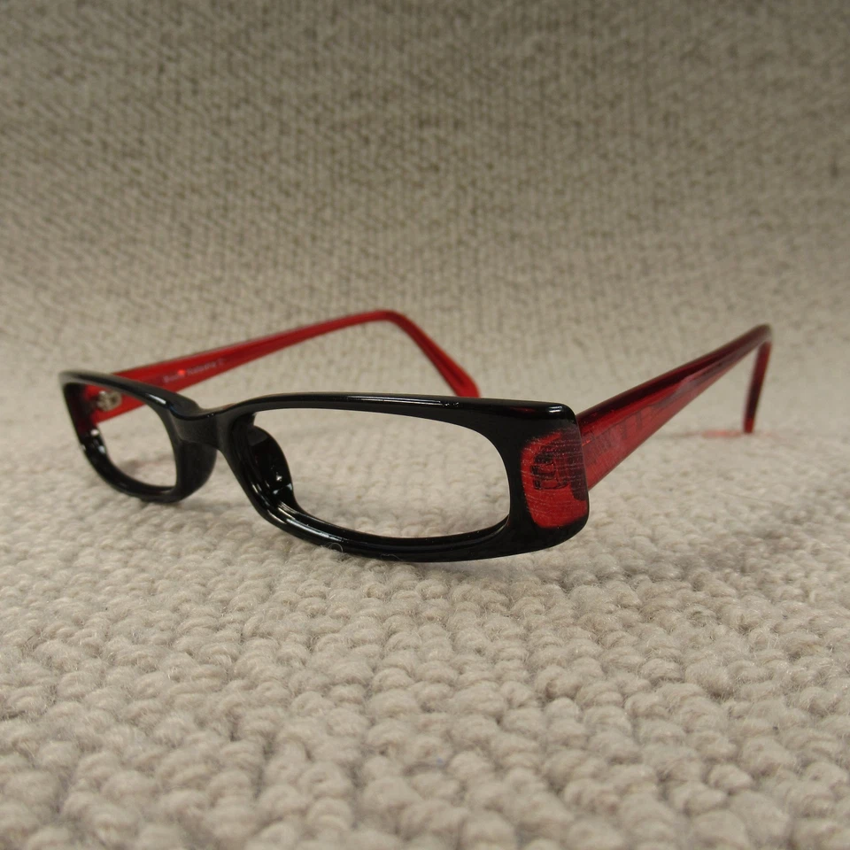 Glasses Frames Natasha 21-60-846 Black Red Rectangle Eyewear Spectacles - Image 3 of 4