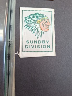 Pfadfinderabzeichen DÄNEMARK SUNDBY DIVISION +++ EXT SELTEN