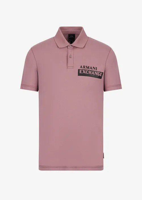 ARMANI EXCHANGE Men's SZ XL SS Logo Organic Jersey Cotton