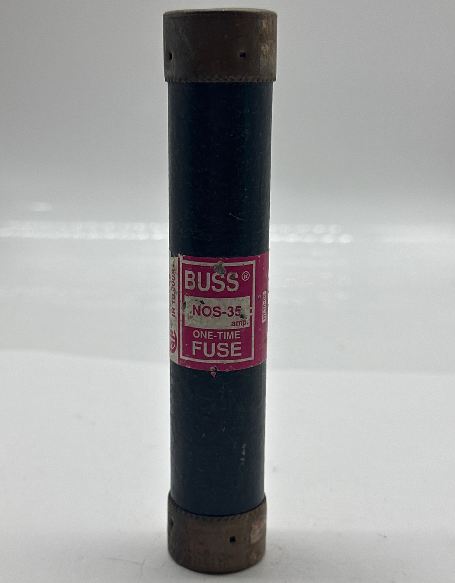 Fusibile Bussmann NOS-35 35A 600VAC &ndash; Confezione Da 1, Nuovo