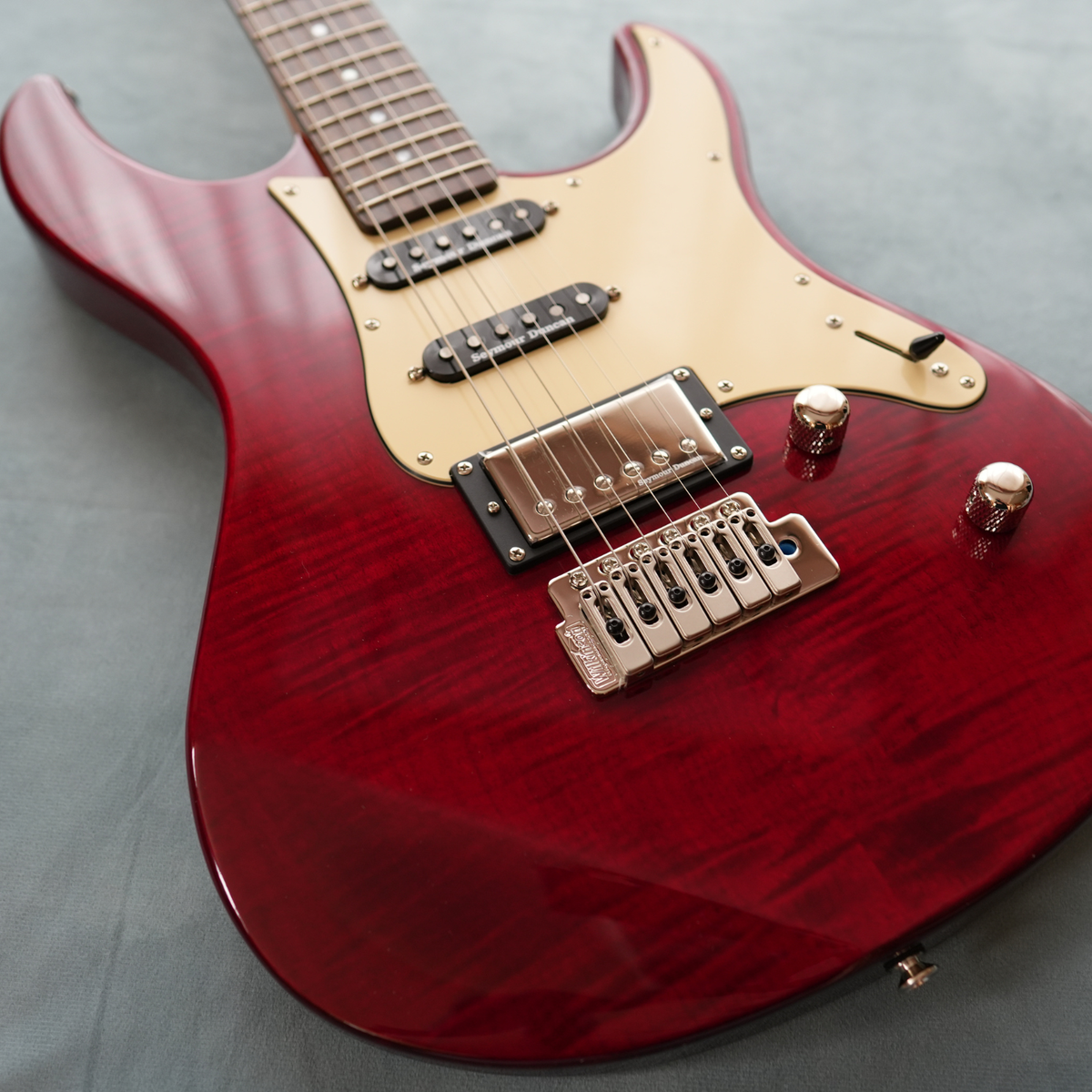 YAMAHA Pacifica 612VII FMX Fire Red FRD Electric Guitar