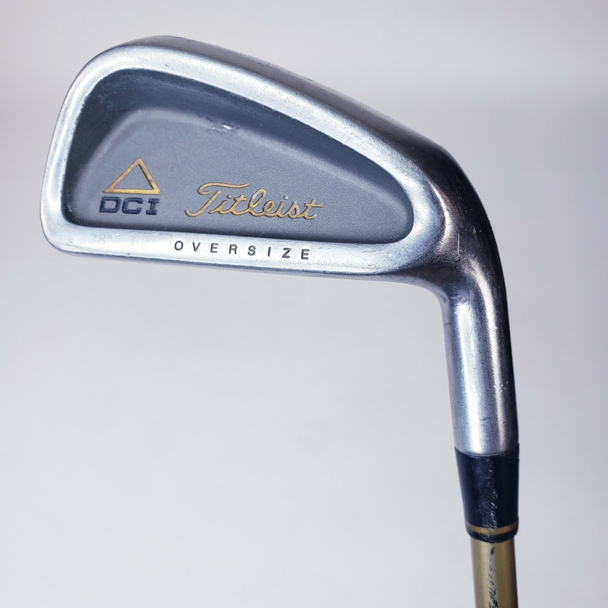 Titleist DCI Gold Triangle Oversize + 4 Iron Regular Steel Shaft Titleist DCI Gold Triangle Oversize + 4 Iron Regular Steel Shaft