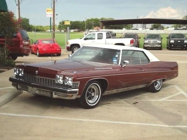1974 Buick Electra 225 Limited Coupe Passenger Door Upper Trim Pad Panel   VGC - Image 4 of 4