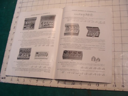 original Catalog: BALANCES & WEIGHTS, Scientific Materials co. 30pgs, V EARLY - Picture 10 of 12