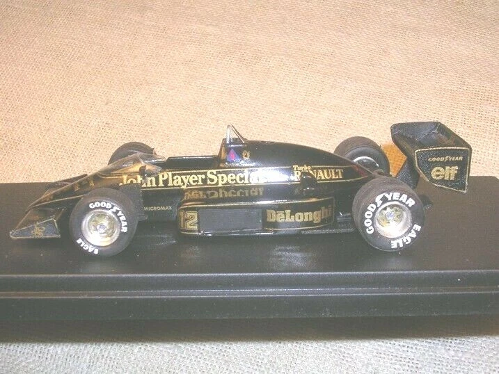 LOTUS RENAULT 98T JPS SPAGNA GP 1986 WINNER AYRTON SENNA TAMEO 1/43 TRUE - Immagine 4 di 4