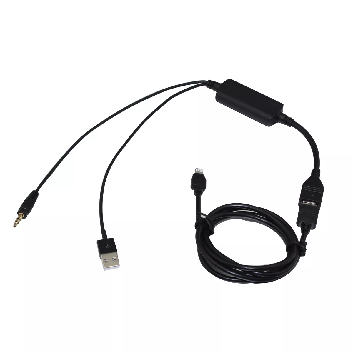 USB 3.5MM AUX Cable Adapter For BMW X1 X3 For iPod iPhone Xs Max