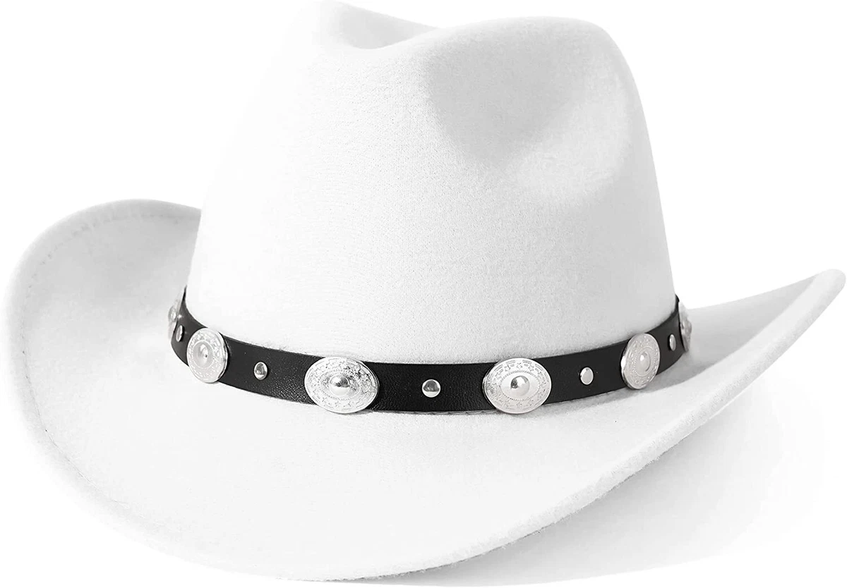 Cowboy Hat White Hats Cowgirl for Women for sale | eBay