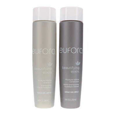 Eufora Beautifying Elixirs Moisture Intense Shampoo And Conditioner 8.45 Oz Each