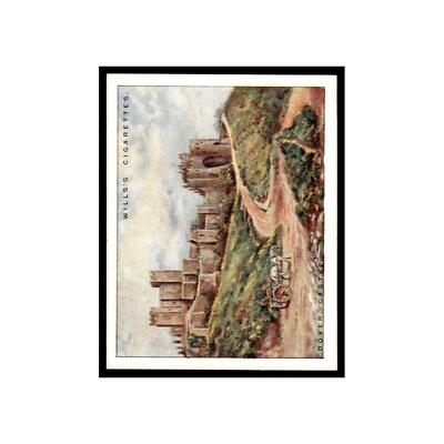 dover tobacco Dover Castle 1925 Wills Cigarettes British Castles #10 Tobacco Card VG