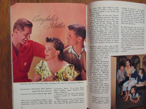 Sept-1956 TV Guide(HUGH O'BRIAN/MY LITTLE MARGIE/LYNN DOLLAR/ROSEMARYDECAMP) - Imagen 9 de 11
