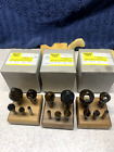 Machinist Accu-Cut-Tools 3 Sets of Weldon Type Countersinks 90º /82º /60º (Nos)
