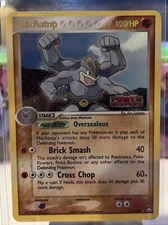 Pokémon TCG Machamp EX Power Keepers 11 Reverse Holo Holo Rare MP