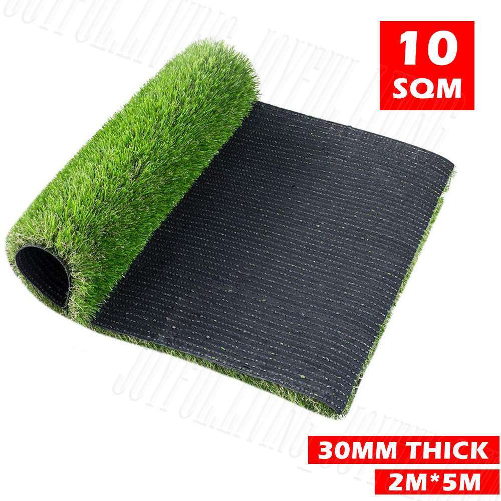 Artificial Grass Synthetic Lawns 10/20SQM Fake Turf Plastic Plant Mat
