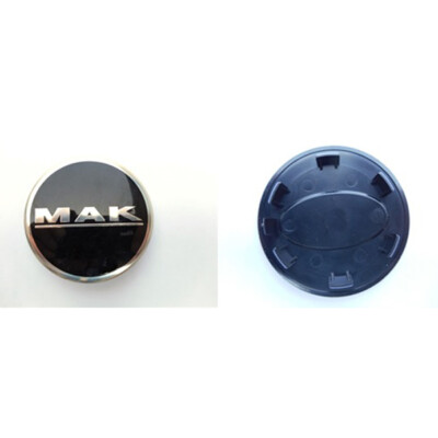 SET 4 CAPS RADKAPPEN C017 FUR MAK BIRMINGHAM 9.5x22 5x120 GLOSS BLACK CP