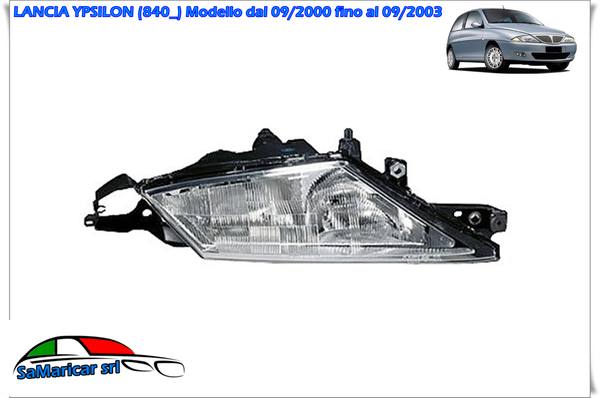 Blinker Projektor Recht Elektrisch Anpassbar A Lancia Ypsilon 840 09/2000- > 467-image