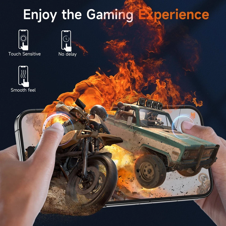 iPhone 17 16 15 Pro Max 14 13 12 11 Plus Privacy Tempered Glass Screen Protector - Image 4 of 4