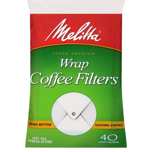 Melitta #4 Cone Coffee Filters, White, 100 Count (Pack Of 6) - 600 Total, Fits 8-12 Cup Makers, Compostable