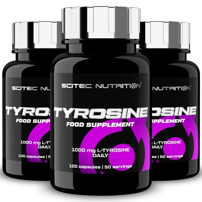 TYROSIN   Konzentration, Energie, Entspannung und kognitive Unterstützung 1000mg