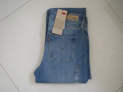 Levi's Demi Curve Classic Rise Blue Straight Leg Stretch Jeans Size : 25 |  eBay