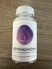 InfiniWell Ashwagandha 60 Capsules for Stress Support Exp 6/2026 - New/Sealed 