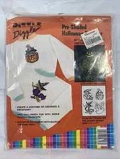 1989 Dizzler Pre Shaded Halloween Transfers Kitty Witch Ghost Pumpkin