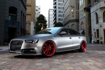 20” ROHANA RF1 GLOSS RED CONCAVE WHEELS FOR AUDI C7 A6 S6 2011
