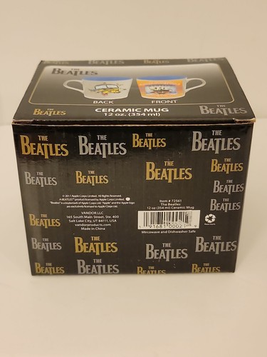 The Beatles Magical Mystery Tour 12 oz Coffee Mug Album Cover Picture New - Picture 6 of 8