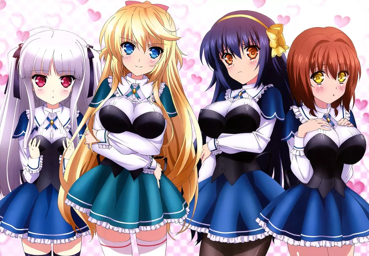 Absolute duo, Female anime, Manga girl