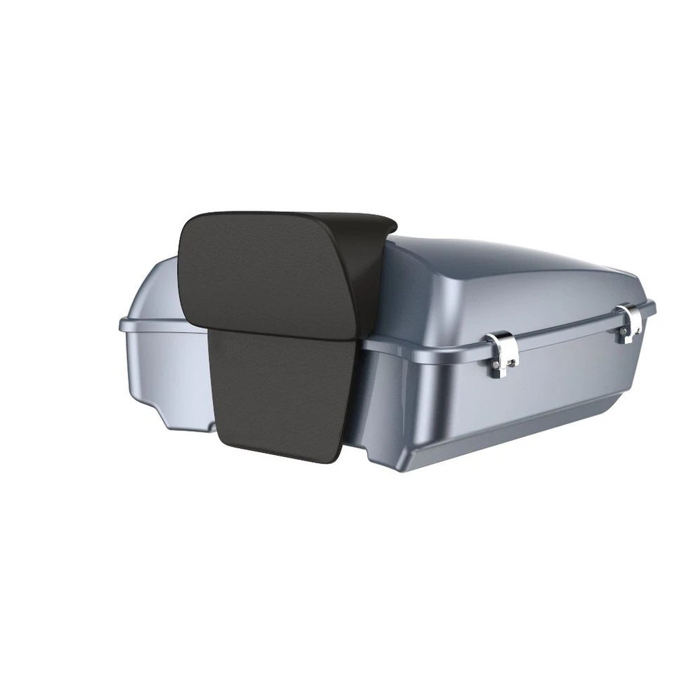 Equipaje maletero Gauntlet gris metálico picado Tour Pack se adapta a Harley 1997+ Foto 2 de 4