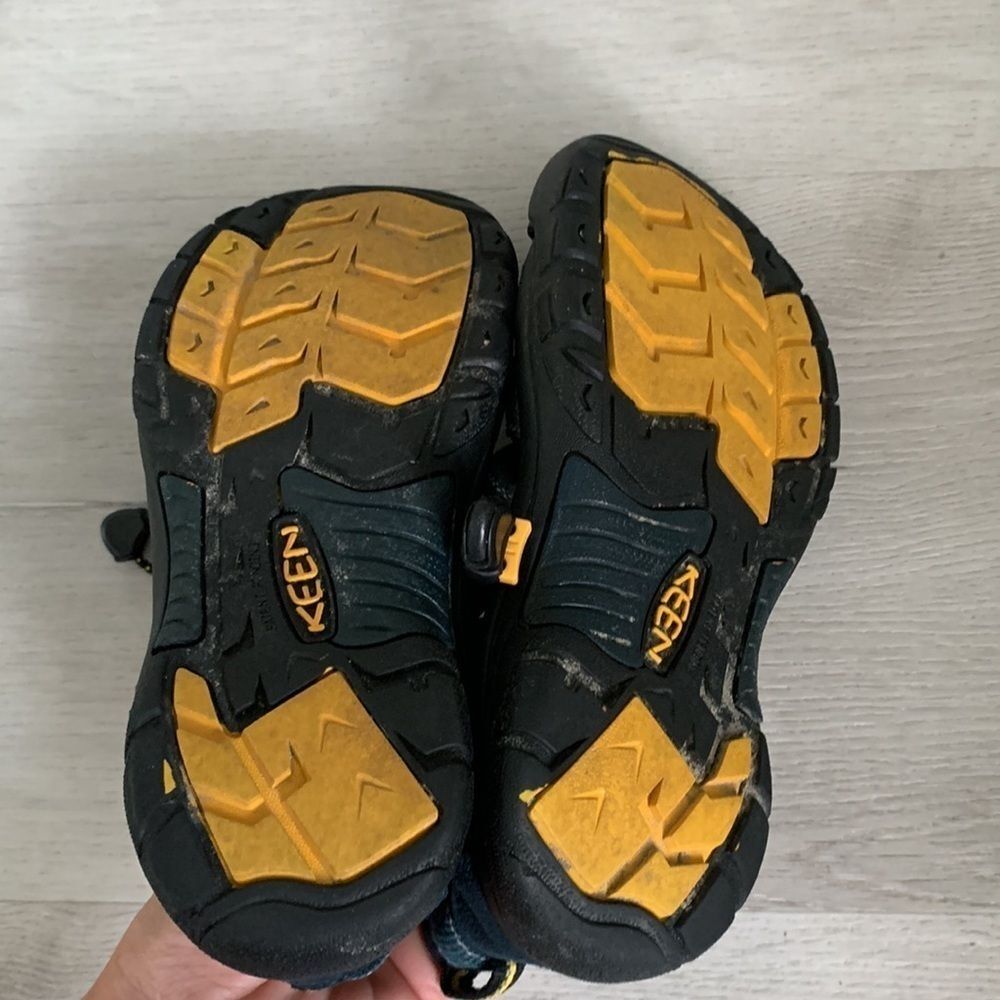 Sandali Keen Newport H2 bambino 4 blu lavabili impermeabili escursionismo outdoor scarpe