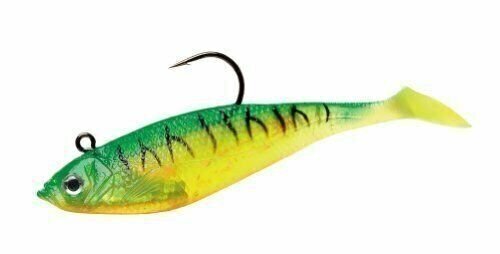 WildEye Swim Shad 04 Fishing Lure | Fire Tiger Color For Freshwater & Saltwater