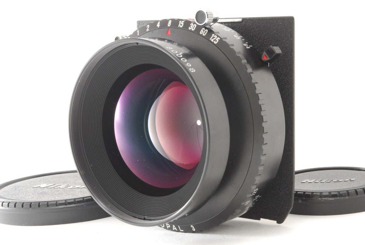 MINT Nikon Nikkor W 240mm f5.6 Large Format Lens Copal No.3 MINT Nikon Nikkor W 240mm f5.6 Large Format Lens Copal No.3